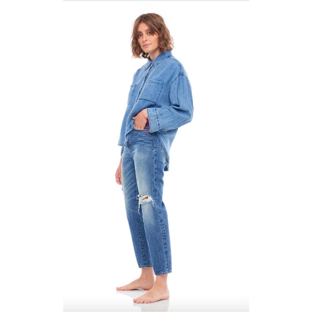 NWT Free People x Sandrine Rose Straight Leg Jeans